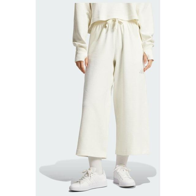 adidas All Szn Rib 7/8-length Wide Leg Pants, storlek XX-Small on Productcaster.