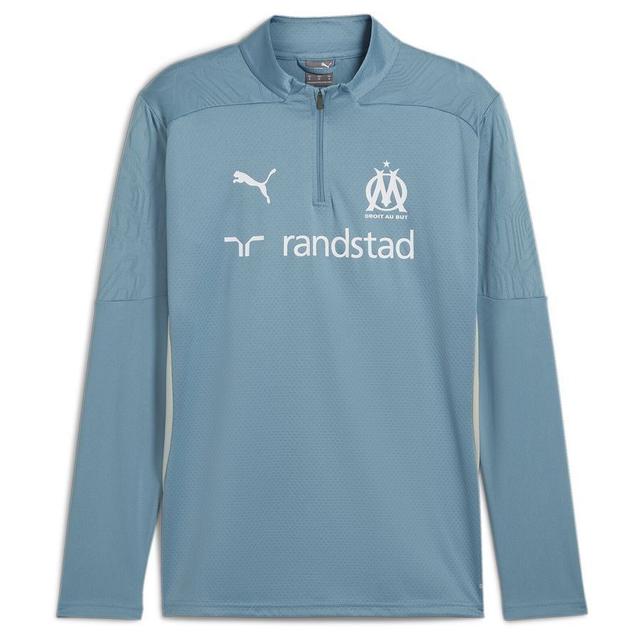 PUMA Olympique De Marseille Quarter-zip Training Top Men, storlek Small on Productcaster.