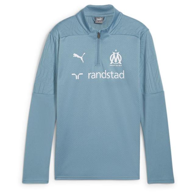 PUMA Olympique De Marseille Quarter-zip Training Top Youth, storlek Small on Productcaster.