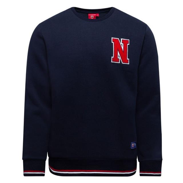 Norway "N" Crewneck - Navy - NFF, size Small on Productcaster.