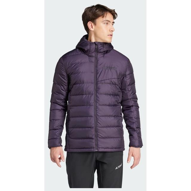 adidas Terrex Multi Light Down Hooded Jacket, størrelse XX-Large on Productcaster.