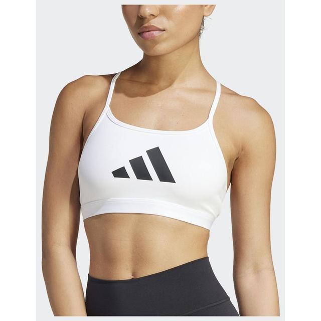 adidas Aeroreact Big Logo Graphic Bra, maat X-Large on Productcaster.