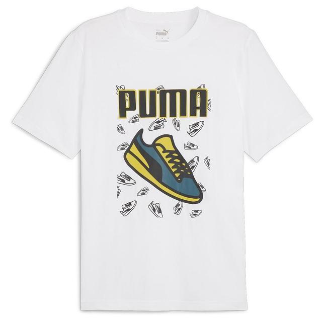 PUMA Graphics Sneaker T-shirt Voor Heren, maat X-Large on Productcaster.