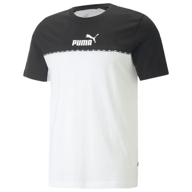 PUMA Essentials Block Tape T-shirt, Größe X-Large on Productcaster.