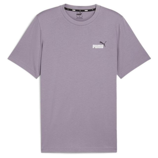 PUMA Essentials+ zweifarbiges T-Shirt mit kleinem Logo, Größe Large on Productcaster.