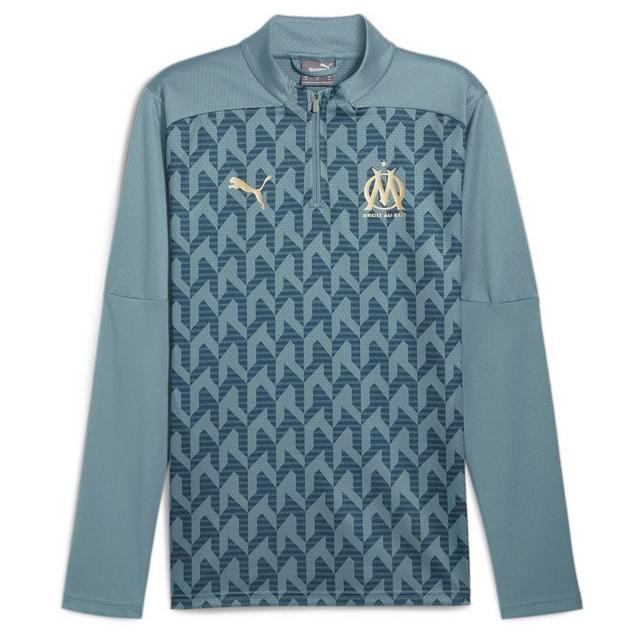 PUMA Olympique De Marseille Pre-match Quarter-zip Top Men, storlek X-Large on Productcaster.