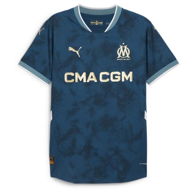 PUMA Olympique De Marseille 24/25 Authentic Away Jersey Men, størrelse Large on Productcaster.