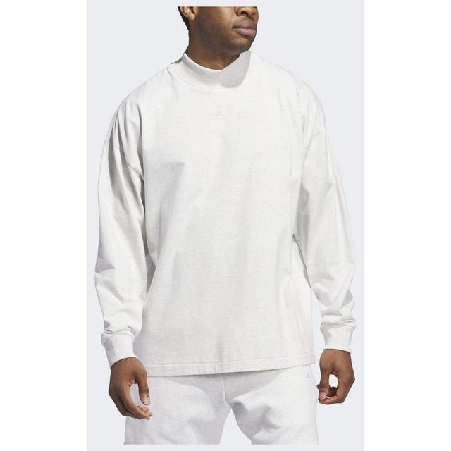 adidas adidas Basketball Long Sleeve Tee, størrelse XX-Small on Productcaster.