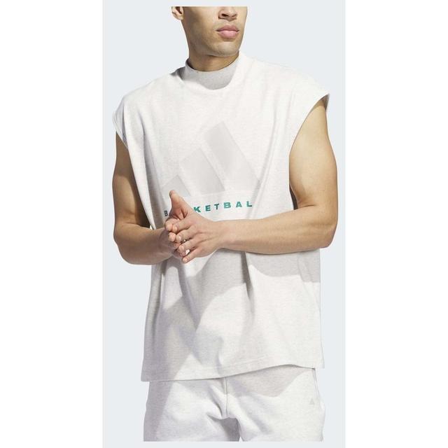 adidas adidas Basketball Sleeveless T-Shirt – Genderneutral, Größe XX-Large on Productcaster.