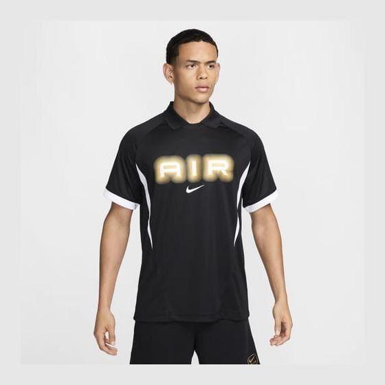 Nike Air T-shirt Nsw - Black/white/metallic Gold, size XX-Large on Productcaster.