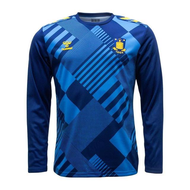 Brondby If Training Shirt Pre Match - Limoges Kids - Hummel, size 164 cm on Productcaster.