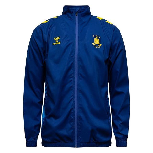 Brondby If Track Jacket Pre Match - Limoges - Hummel, size Medium on Productcaster.