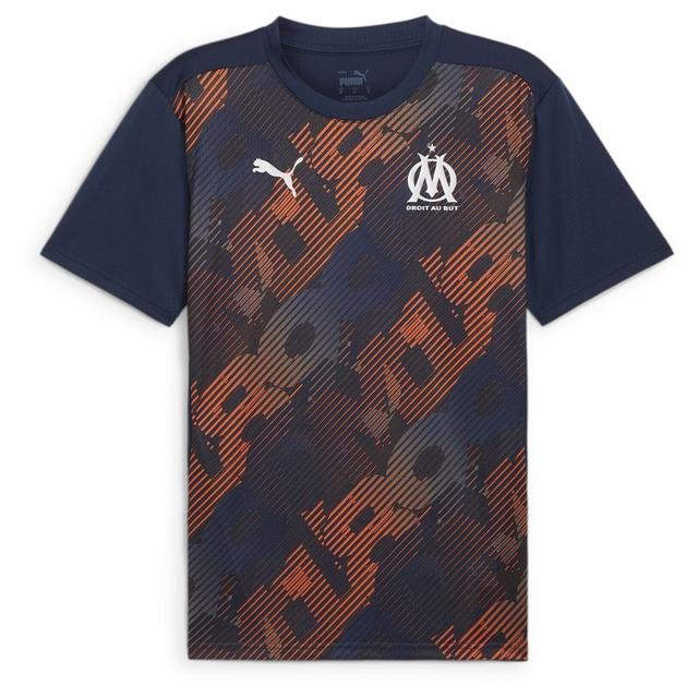 PUMA Olympique De Marseille Pre-match Short Sleeve Jersey Men, størrelse XX-Large on Productcaster.