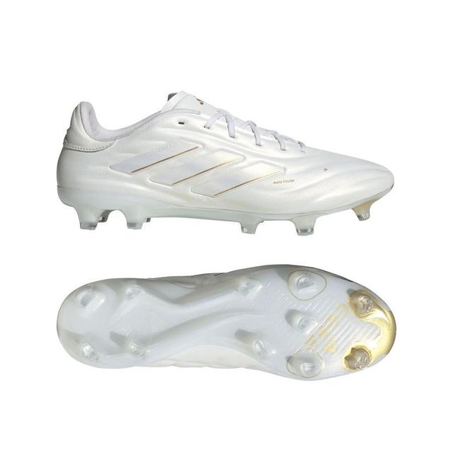 adidas Copa Pure 2 Elite Fg Day Spark - Footwear White/gold Metallic - Grass (Fg), size 41⅓ on Productcaster.