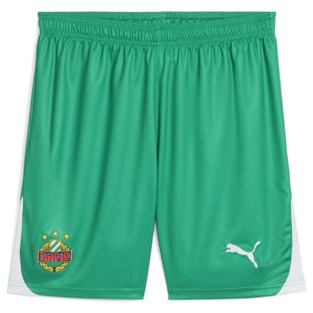 PUMA SK Rapid Wien Heimshorts - Grün, Größe Large on Productcaster.