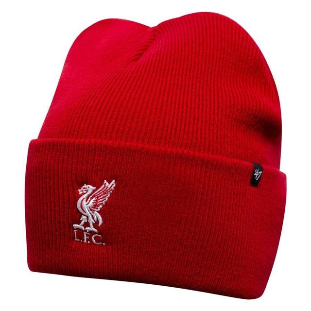 Liverpool Beanie Base Runner '47 - Red, size One Size Adult on Productcaster.