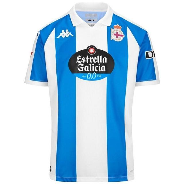 Deportivo De La Coruña Home Shirt 2024/25 - Kappa, size Large on Productcaster.