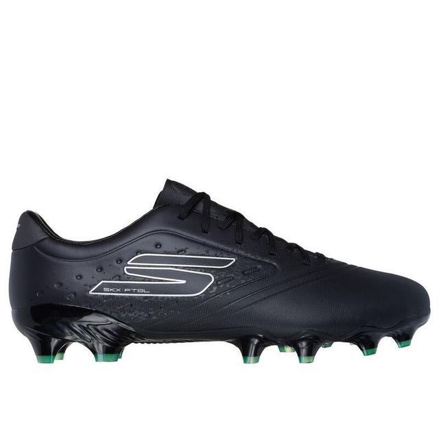 Skechers Razor 1.5 Academy Fg Evergreen - Black/silver - Grass (Fg), size 38½ on Productcaster.