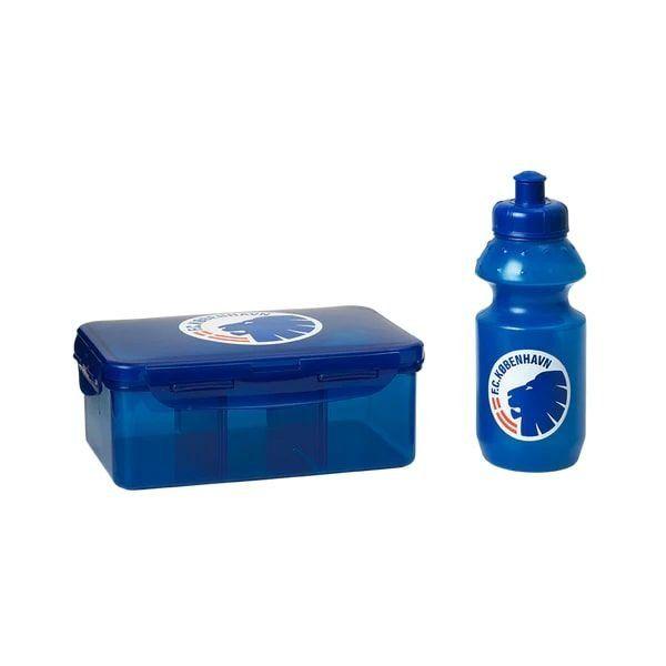 Fc Copenhagen Lunch Bag With Drinks Bottle - Blue - Fck, size One Size on Productcaster.