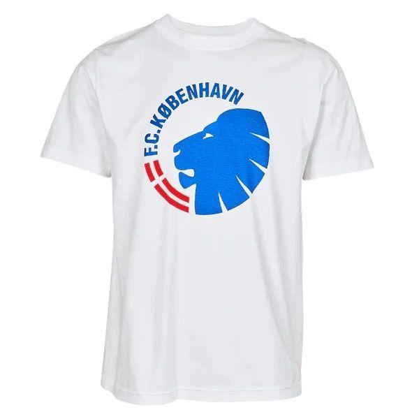 Fc Copenhagen T-shirt Big Logo - White Kids - Fck, size 12-14 years on Productcaster.