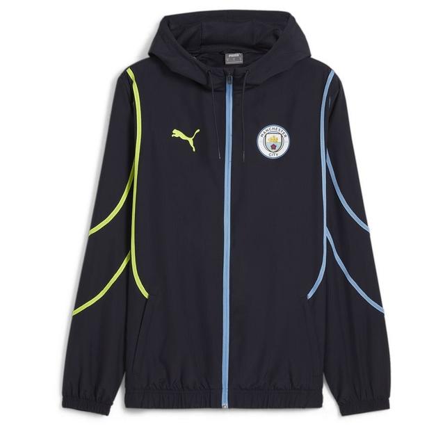 PUMA Manchester City Pre-match Jacke, pointure Large on Productcaster.