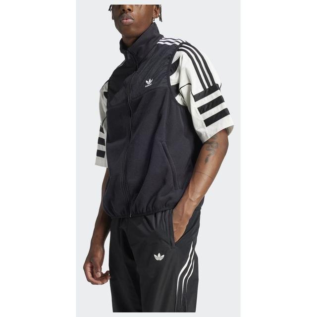 adidas Original Adicolor 3-stripes Microfleece Vest, størrelse XX-Large on Productcaster.