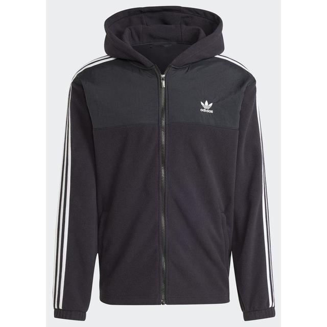 adidas Original Adicolor 3-stripes Teddy Fleece Hoodie, maat X-Large on Productcaster.