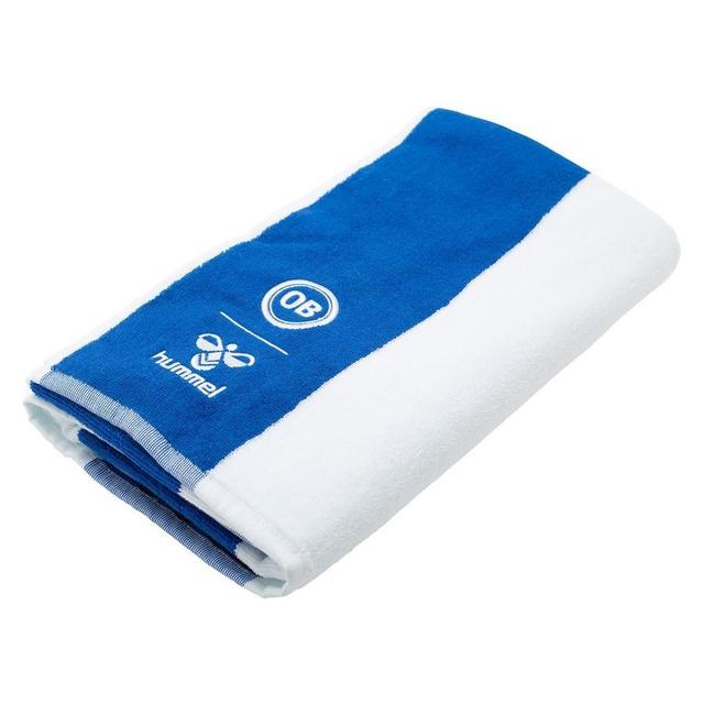 Odense Boldklub Towel Fan Striped 2024/25 - Blue - Hummel, size One Size on Productcaster.