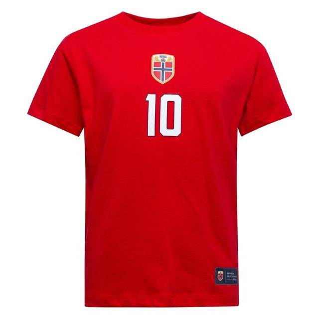 Norway T-Shirt ØDEGAARD 10 - Kids - NFF, size 146-152 cm/Kids Large on Productcaster.