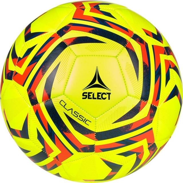 Select Football Classic V25 - Yellow/red, size Ball SZ. 5 on Productcaster.