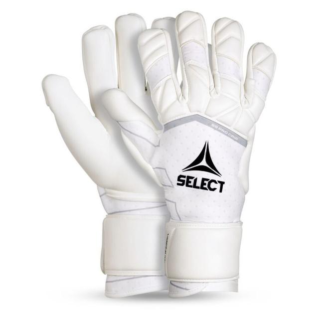 Select Goalkeeper Gloves 88 Pro Grip V25 - White/grey, size 11 on Productcaster.