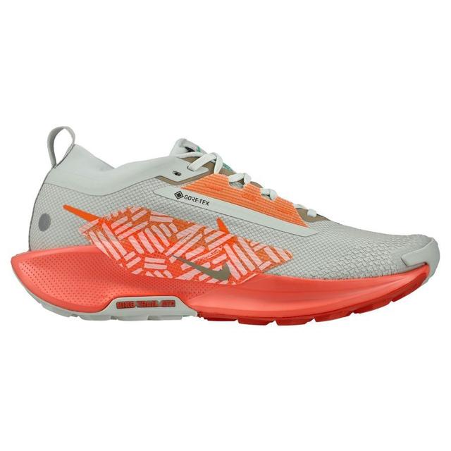 Nike Running Shoe Pegasus Trail 5 Gore-tex - Silver/hyper Crimson/wild Mango, size 47 on Productcaster.