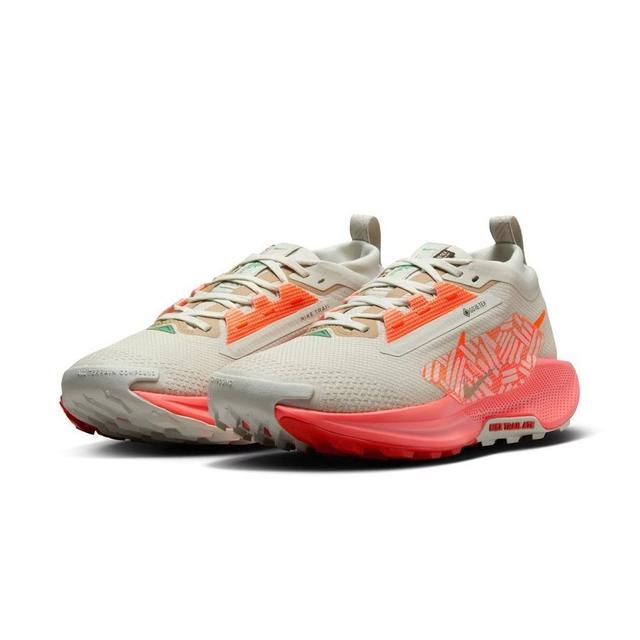 Nike Running Shoe Pegasus Trail 5 Gore-tex - Silver/hyper Crimson/wild Mango Women, size 40 on Productcaster.