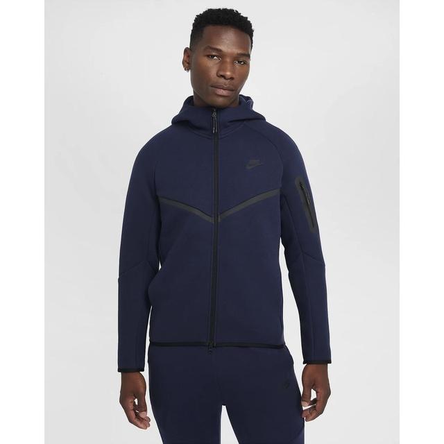 Nike Hoodie Tech Fleece 24 Fz Windrunner - Obsidian/black, size Medium on Productcaster.