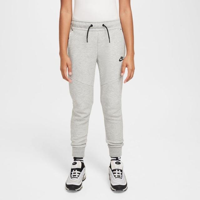 Nike Sweatpants Nsw Tech Fleece 24 - Dk Grey Heather/black Kids, size XS: 122-128 cm on Productcaster.