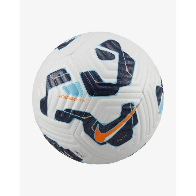 Nike Football Academy Plus - White/blackened Blue/hyper Crimson, size Ball SZ. 5 on Productcaster.