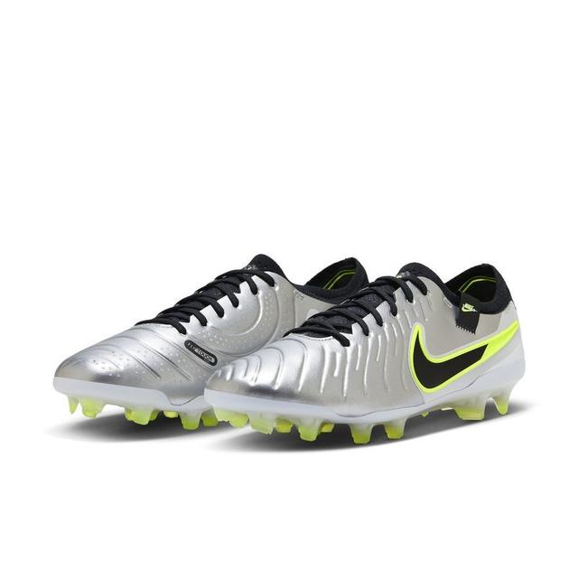 Nike Tiempo Legend 10 Elite Fg Mad Voltage - Hopea/musta/neon - Nurmi (Fg), koko 44 on Productcaster.