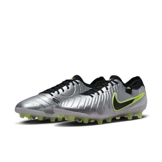 Nike Tiempo Legend 10 Elite Ag-pro Mad Voltage - Hopea/musta/neon - Tekonurmi (Ag), koko 43 on Productcaster.