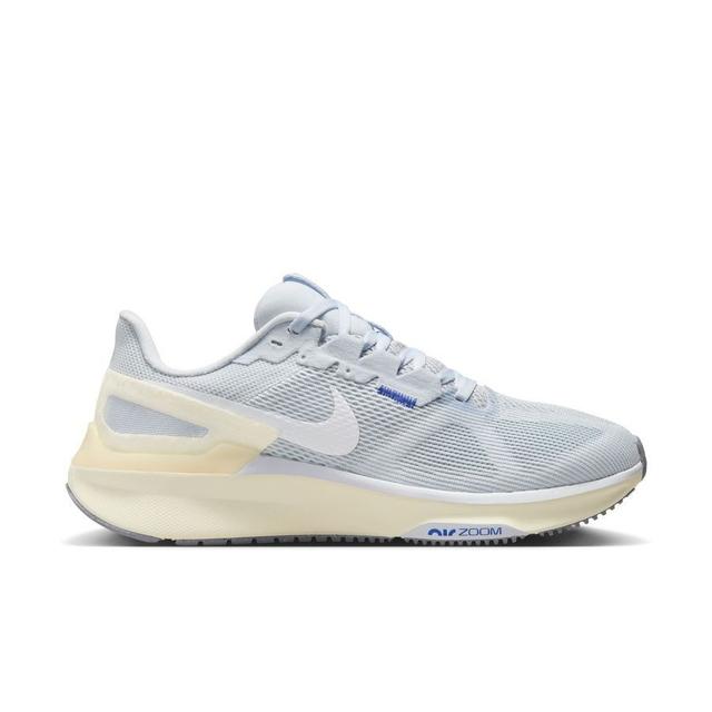 Nike Running Shoe Air Zoom Structure 25 - Football Grey/white/blue Tint Women, size 38 on Productcaster.