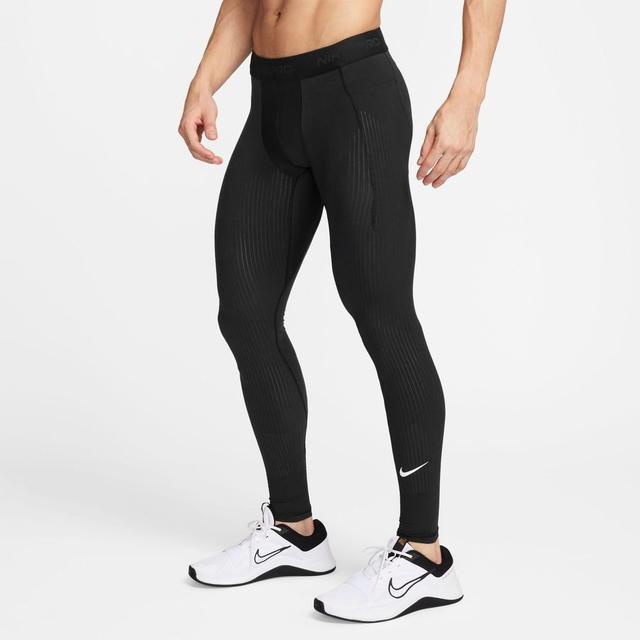 Nike Pro Tights Recovery Dri-fit Adv - Black/white, size XX-Large on Productcaster.