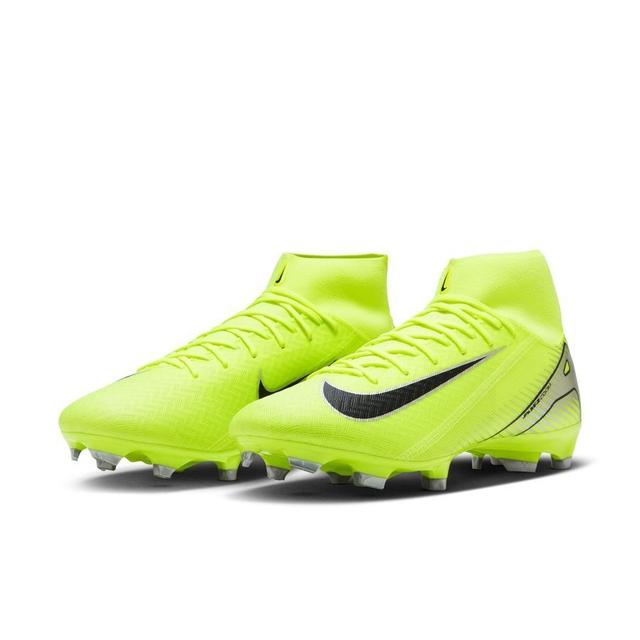 Nike Air Zoom Mercurial Superfly 10 Academy Mg Mad Voltage - Volt/black, size 42½ on Productcaster.