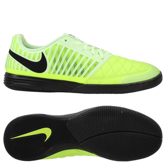 Nike Lunargato Ii Ic Small Sided - Black/volt - Indoor (Ic), size 39 on Productcaster.