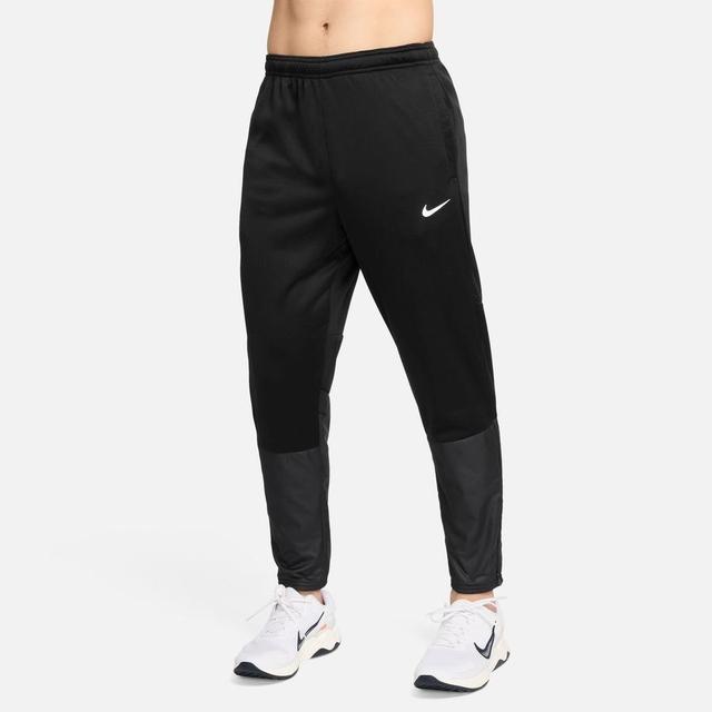 Nike Running Trousers Therma-fit Sphere Challenger - Black/reflect Silver, size Large on Productcaster.