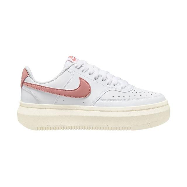 Nike Sneaker Court Vision Alta - White/red Stardust/sail Women, size 38½ on Productcaster.