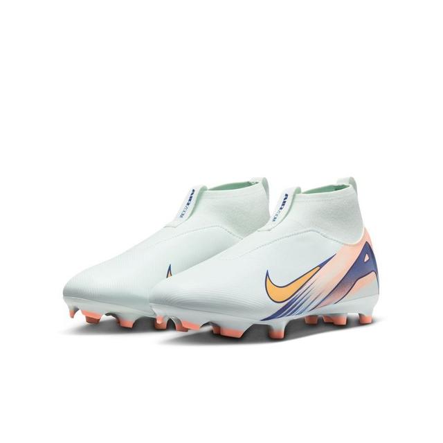 Nike Air Zoom Mercurial Superfly 10 Academy Mg Dream Speed 9 - Barely Green/metallic Gold Coin Kids, size 38½ on Productcaster.