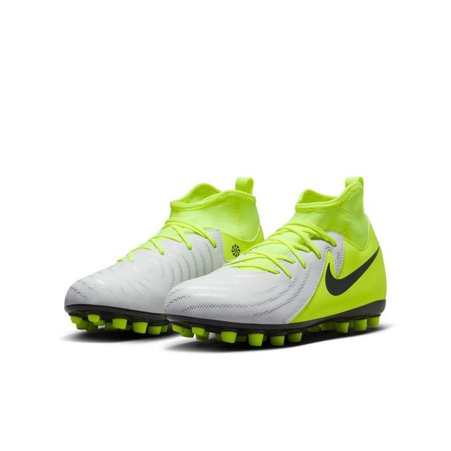 Nike Phantom Luna Ii Academy Ag Mad Voltage - Metallic Silver/black/volt Kids - Artificial Grass (Ag), size 38½ on Productcaster.