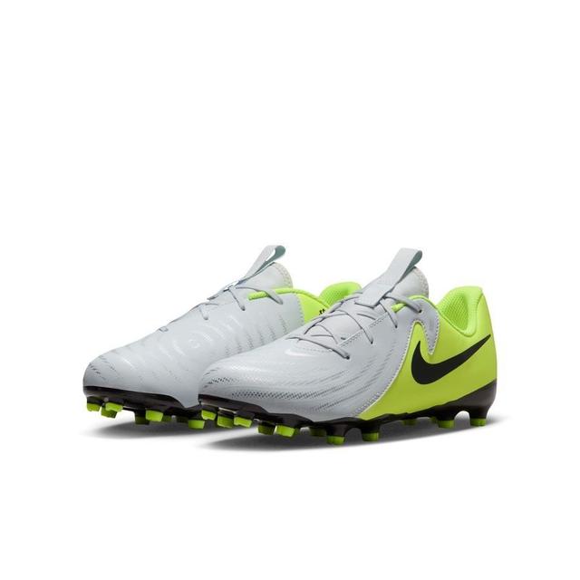 Nike Phantom Gx Ii Academy Mg Mad Voltage - Metallic Silver/black/volt Kids, size 33½ on Productcaster.