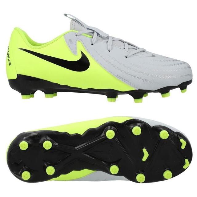 Nike Phantom Gx Ii Academy Mg Mad Voltage - Metallic Silver/black/volt Kids, size 37½ on Productcaster.