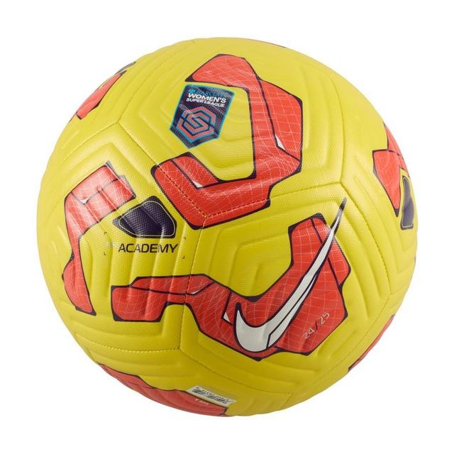 Nike Football Academy Women's Super League Hi-Vis - Yellow/Red/White, size Ball SZ. 5 on Productcaster.