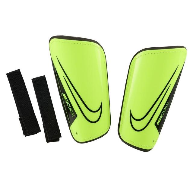 Nike Shin Pads Mercurial Hard Shell Mad Voltage - Volt/black, size Small/140-150cm on Productcaster.